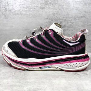 Hoka One One Stinson Tarmac Running Shoes - Women's Size 8.5 - Black Pink